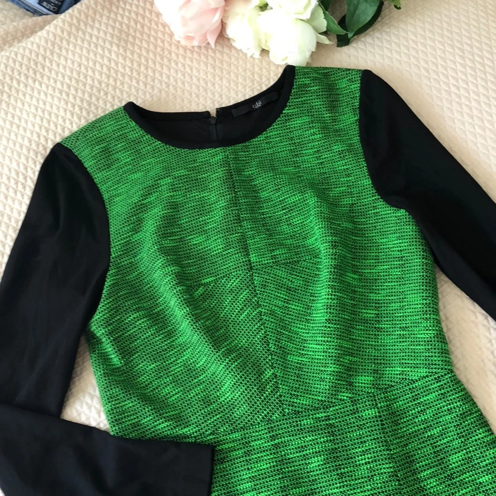 TIBI Colorblock Pattern Mini Dress - Picture 7 of 14